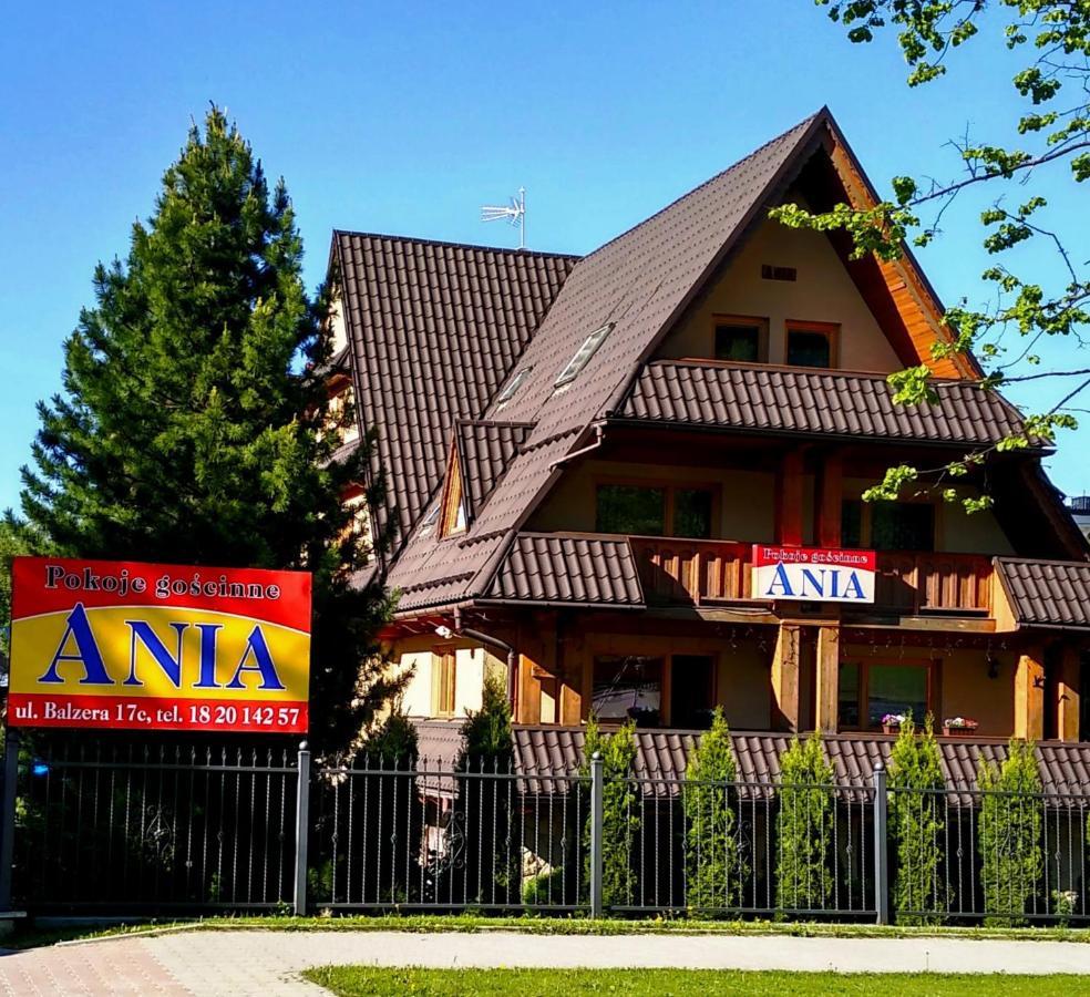 Апартаменты Ania Wynajem Pokoi Закопане Экстерьер фото